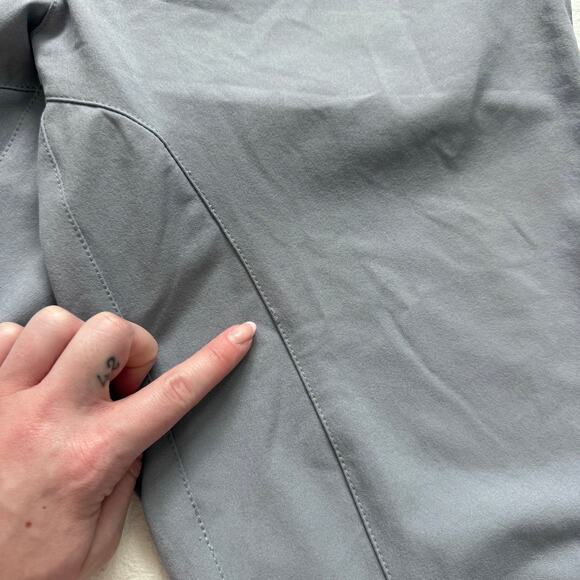 Nike FitDry Gray Periwinkle Zip Hem Stretch Pants, Size Small - Picture 5 of 8